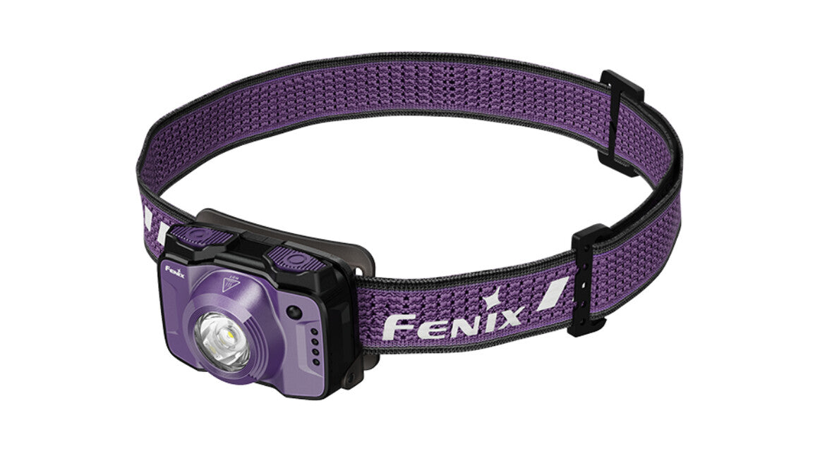 Fenix HL12R V2.0 Επαναφορτιζόμενος Φακός Κεφαλής, μωβ