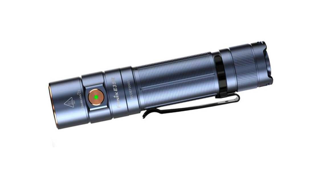 Fenix E35R επαναφορτιζόμενος φακός LED, μπλε