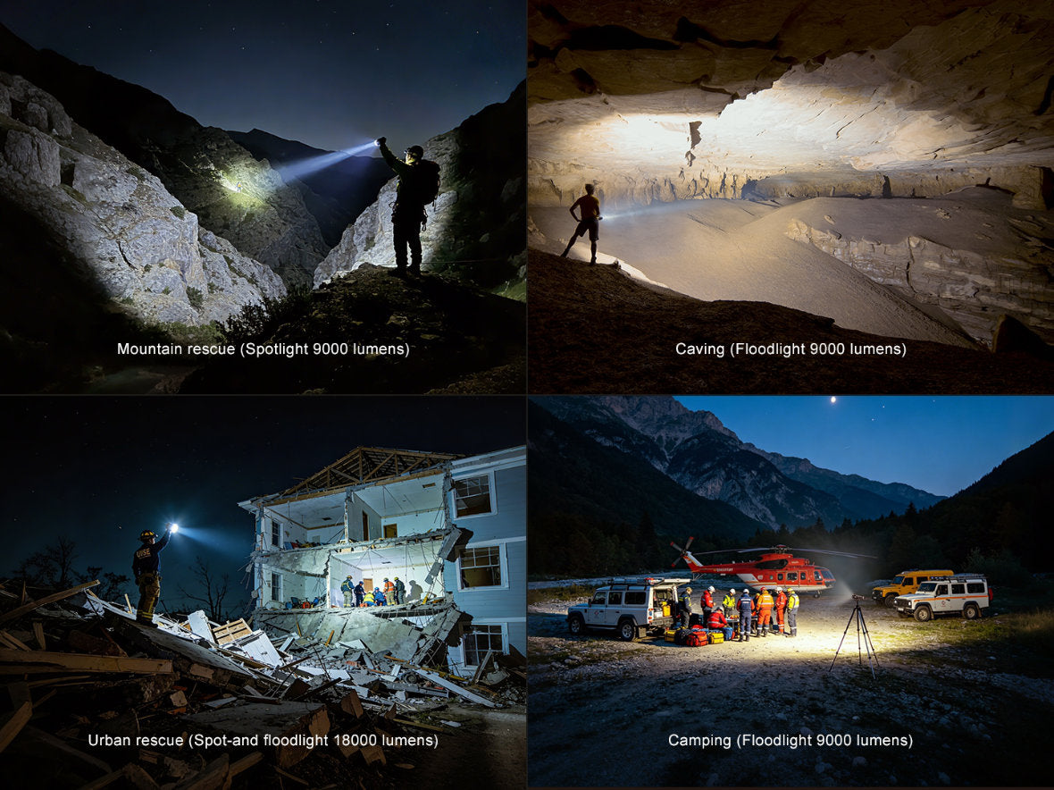 Fenix LR50R V2.0 LED svietidlo 