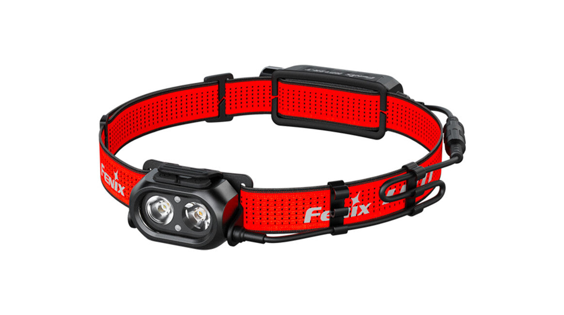 Fenix HP12R-T Κεφαλόφωτο Επαναφορτιζόμενο, Μαύρο