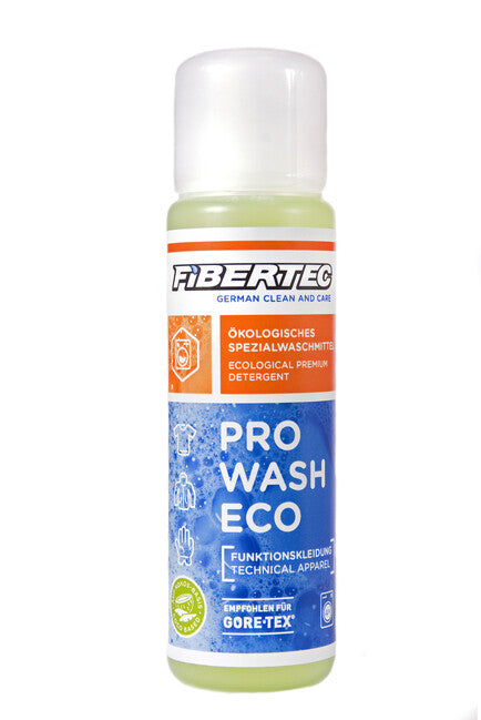 Fibertec Pro Wash Eco Συμπυκνωμένο Καθαριστικό για Αδιάβροχα και Διαπνέοντα Ρούχα 100 ml
