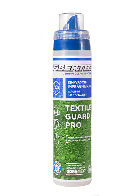 Fibertec Textile Guard Pro Εμποτιστικό Μέσο 250 ml, Απωθητικό Νερού, Ακαθαρσιών και Λαδιού για Ενδύματα Μεμβράνης και Λειτουργικά Υφάσματα