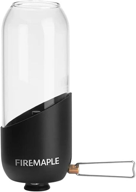 Fire Maple Φακός Αερίου με Borosilikάτειο Γυαλί, Μαύρο