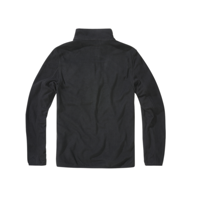 Brandit Fleece Troyer Μπουφάν, Μαύρο