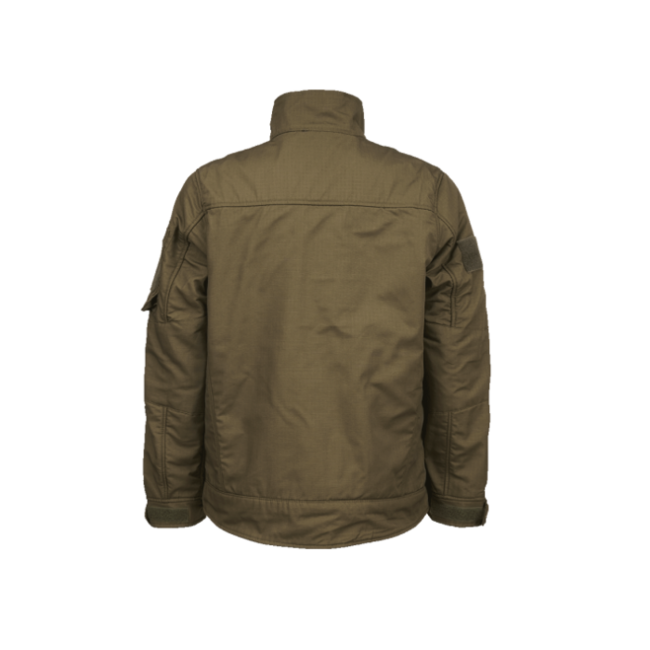 Brandit Fleecejacket Μπουφάν Ripstop, λαδί