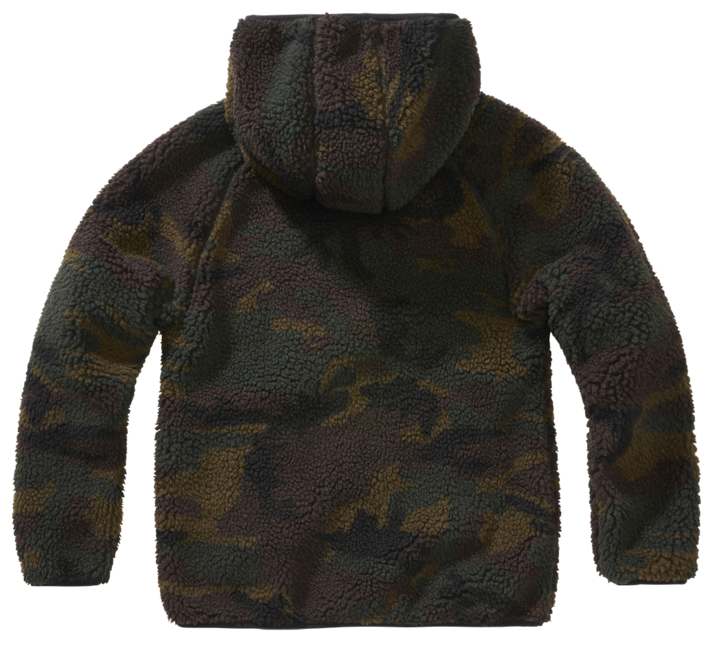 Brandit Teddy Μπουφάν Fleece Παιδική, woodland