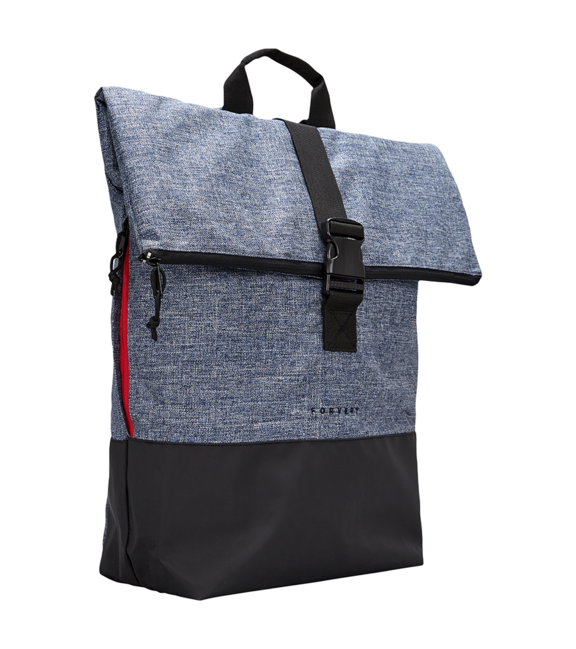 Forvert Lorenz Σακίδιο Πλάτης Melange 30L, Ναυτικό Μπλε Melange