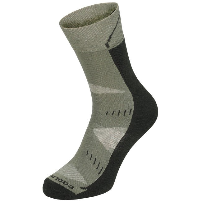 Fox Outdoor Arber Κάλτσες Trekking Functional Coolmax 1 Ζεύγος, Πράσινο