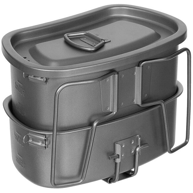 Fox Outdoor Σετ Μαγειρικής 3 Τεμαχίων από Τιτάνιο