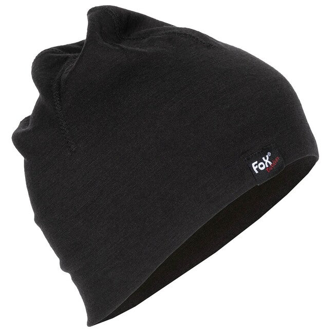 Fox Outdoor Merino Lite Σκούφος, Μαύρο