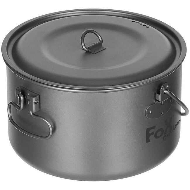 Fox Outdoor Τιτάνιο Κατσαρόλα με Καπάκι, περ. 1,95 L