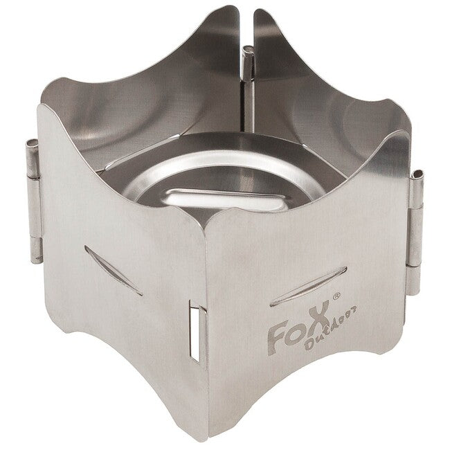 Fox Outdoor Φορητή Σκεύη Μαγειρέματος Αναδιπλούμενη, Ανοξείδωτο Ατσάλι