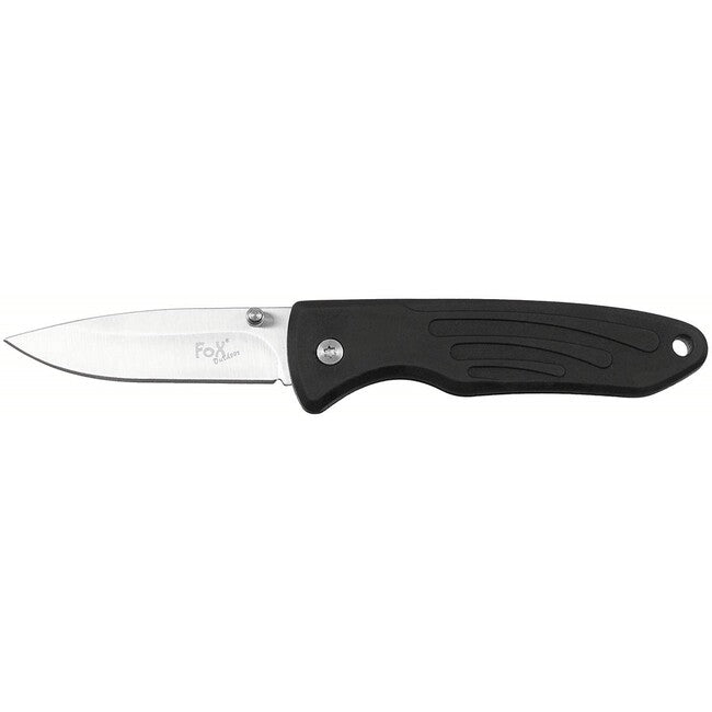 Fox Outdoor Jack Μαχαίρι Μονόχειρο, Μαύρο, Λαβή TPR