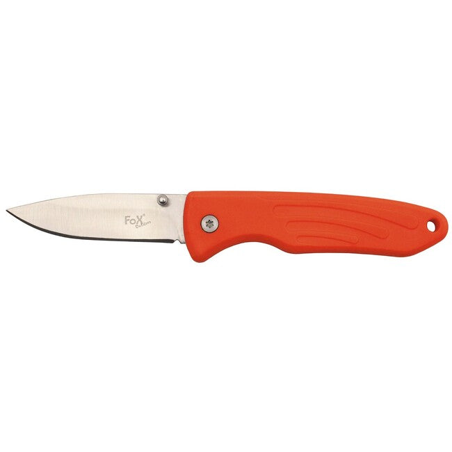 Fox Outdoor Jack Μαχαίρι Μονόχειρο, Πορτοκαλί, Λαβή TPR