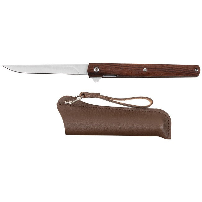 Fox Outdoor Jack Slim Μαχαίρι Μονόχειρο, Ξύλινη Λαβή