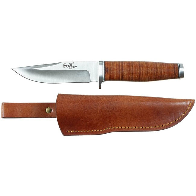 Fox Outdoor Pathfinder Ranger 11 Μαχαίρι Δερμάτινη Λαβή με Θήκη