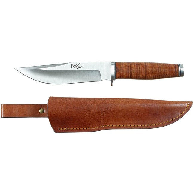 Fox Outdoor Pathfinder Ranger 16 Μαχαίρι με Δερμάτινη Λαβή, με Θήκη