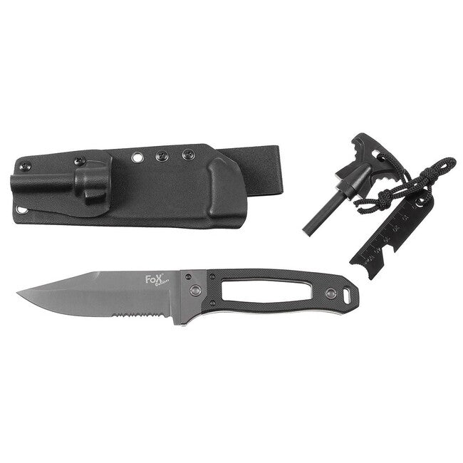 Fox Outdoor Scorpion Μαχαίρι λαβή G10 με Θήκη Kydex