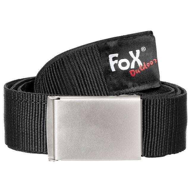 Fox Outdoor Ζώνη με Εσωτερική Θήκη, μαύρο, περ. 4 cm