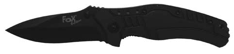 Fox Outdoor End Μαχαίρι 19cm, Μαύρο