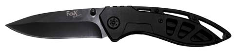 Fox Outdoor Grclip Μαχαίρι 19,5cm, Μαύρο