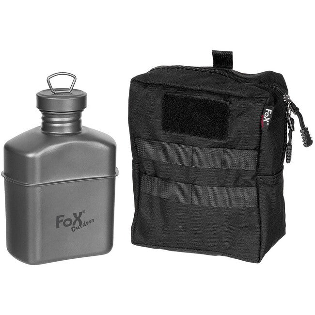 Fox Outdoor Πολεμική Φιάλη Τιτανίου, περ. 1 L