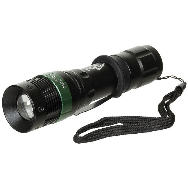 Fox Outdoor Φακός Τακτικός, Μαύρο