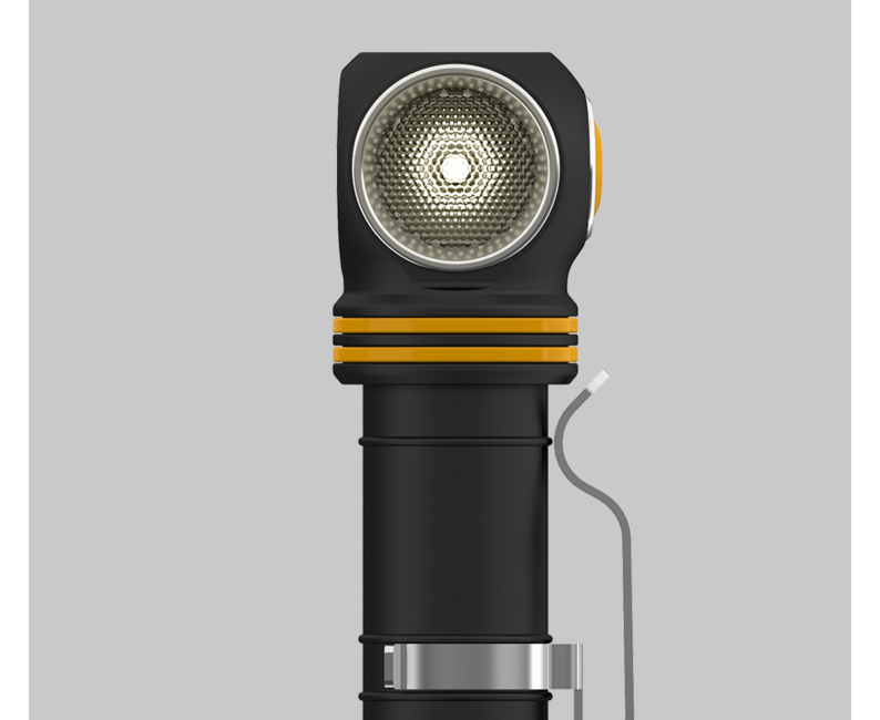 Armytek Elf C2 Micro USB Headlamp, Warm White, Battery Powered, 1023 lm