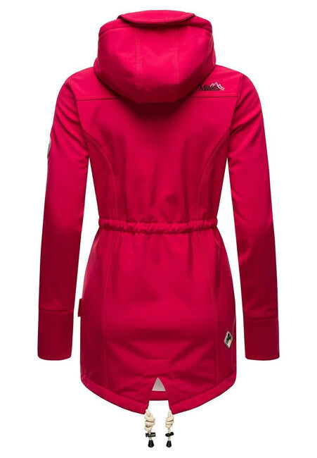 Marikoo ZIMTZICKE P Women's Winter Softshell Jacket with Hood