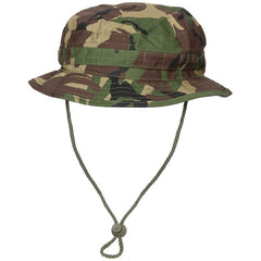 MFH GB Bush Rip-Stop Hat with Drawstring, DPM Camo