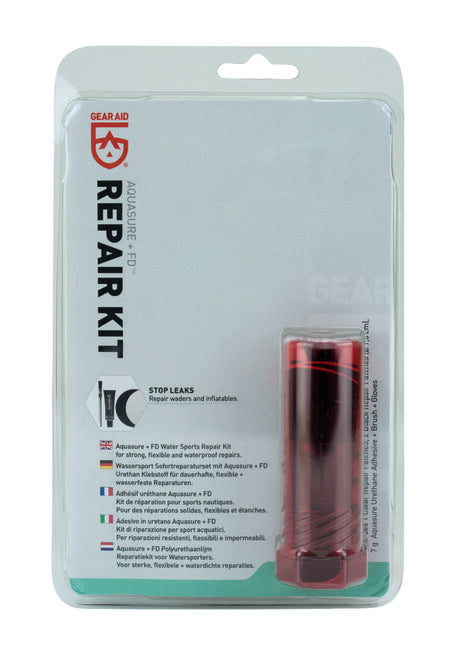 GearAid AquaSure +FD Σετ Επισκευής Υδάτινων Σπορ, Κόλλα, 2 Κομμάτια Επισκευής