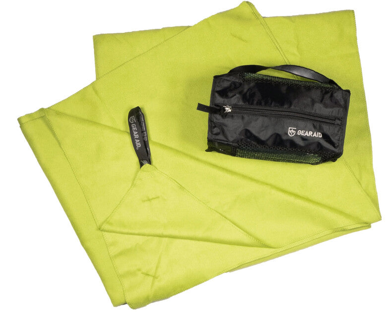 GearAid Microfiber Πετσέτα, Μικροΐνα με Αντιμικροβιακή Επεξεργασία, Ναυτικό Πράσινο, 50 x 100 cm