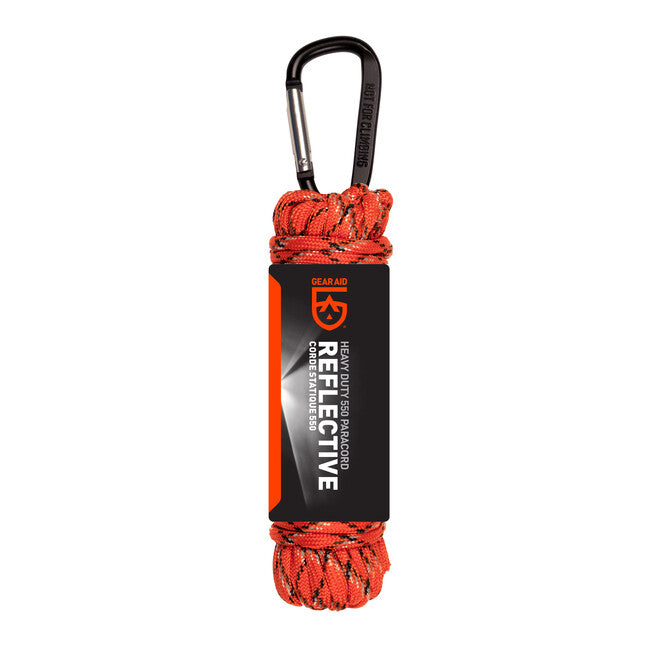 GearAid Paracord 550' 9 m αντανακλαστικό πορτοκαλί