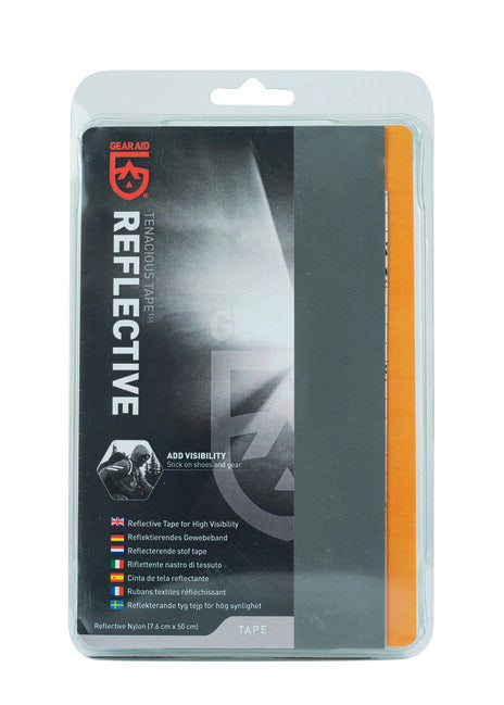 GearAid Tenacious Tape Αυτοκόλλητες Επιδιορθώσεις Ανακλαστικές, 50 x 7,6 cm