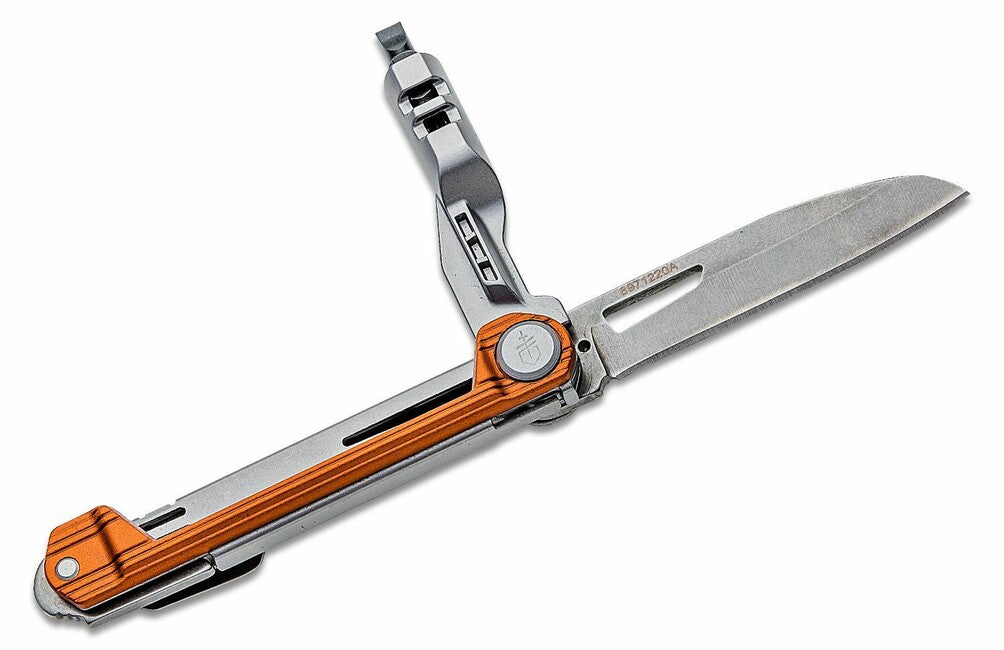 Gerber Πολυχρηστικό Μαχαίρι 3 Λειτουργίες, 6,3 cm, Πορτοκαλί