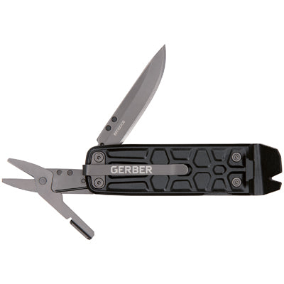 Gerber Lockdown Slim Pry Πολυλειτουργικό μαχαίρι, μαύρο