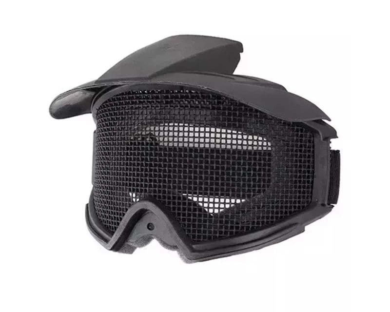 GFC Tactical ASG Μάσκα με Δίχτυ και Ασπίδα, Μαύρο