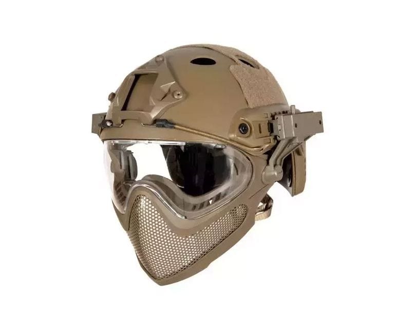 GFC Tactical ASG Fast PJ Piloteer II Κράνος, Tan