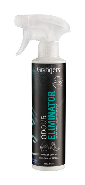 Grangers Odour Eliminator Σπρέι Εξάλειψης Οσμής για Παπούτσια και Προστατευτικό Εξοπλισμό με Αντλία, 275 ml