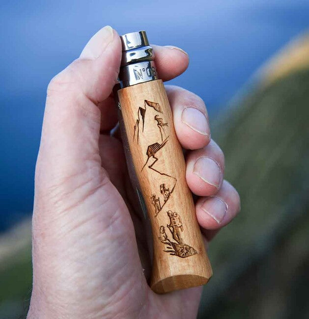OPINEL N°08 Μαχαίρι Αναδιπλούμενο Gravure Sport Rando, 19 cm