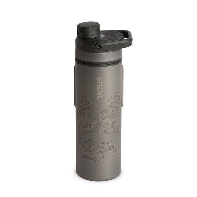 GRAYL UltraPress™ Purifier θήκη φιλτραρίσματος Titanium, Covert Black