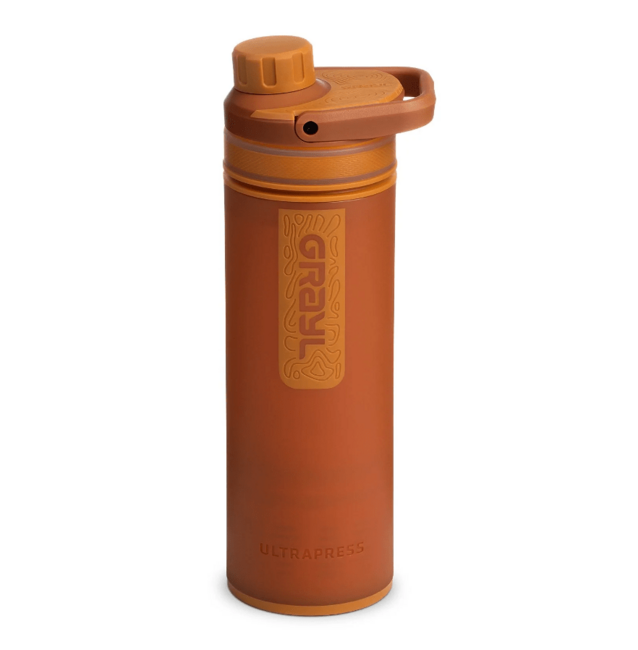 GRAYL UltraPress Φιλτράρισμα Μπουκάλι 500 ml, πορτοκαλί