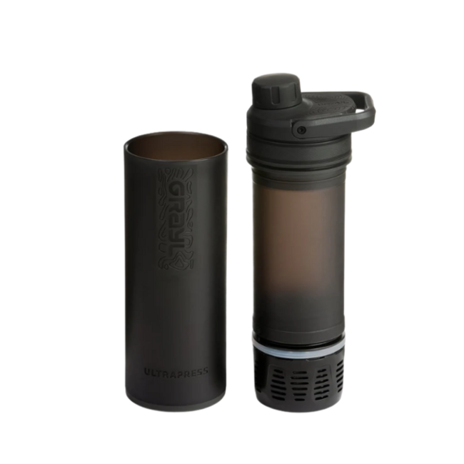 GRAYL UltraPress Φιλτραρισμένο Μπουκάλι, Μαύρο