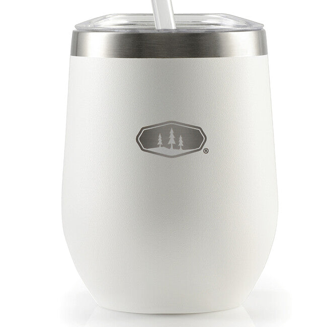 GSI Outdoors Glacier Διπλάδικο Ποτήρι Πάρτι 355 ml, Λευκό