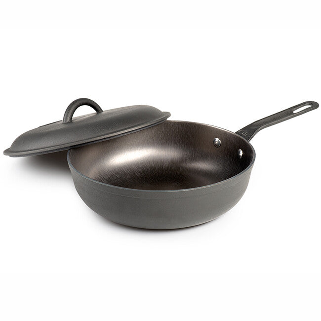 GSI Outdoors Guidecast Τηγάνι Βαθύ Χυτοσίδηρο με Καπάκι Frying Deep, 254 mm