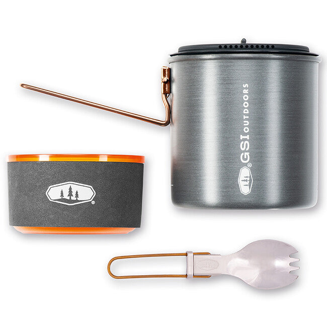 GSI Outdoors Halulite Soloist Συμπαγές Σετ Σκευών για Μία Άτομο 1.1 L