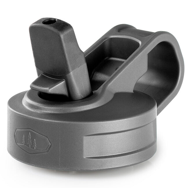 GSI Outdoors Insulated Wide Mouth Straw Top αντικατάστασης βιδωτό καπάκι με ανοιγόμενο καλαμάκι για θερμός φιάλες