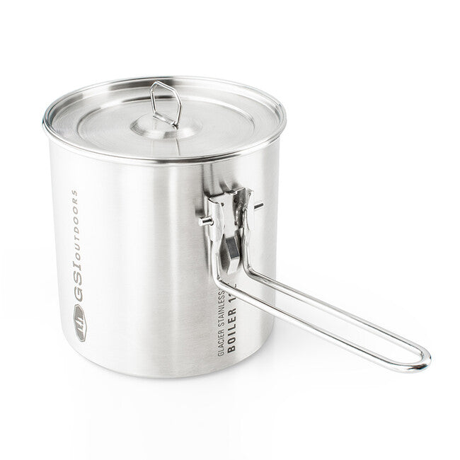 GSI Outdoors Glacier Ανοξείδωτο Μαγειρικό Δοχείο 1.1 L