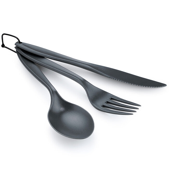 GSI Outdoors Ring Cutlery Set Σετ Μαχαιροπίρουνων, γκρι