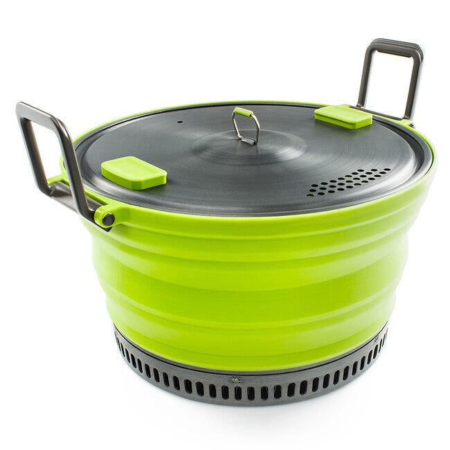 GSI Outdoors Escape HS Κατσαρόλα Πτυσσόμενη 3 L, Πράσινο